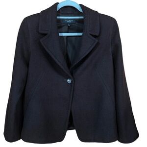 Talbots Elegant Dark Blazer